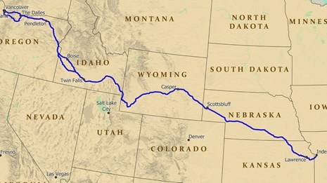 historic trails map