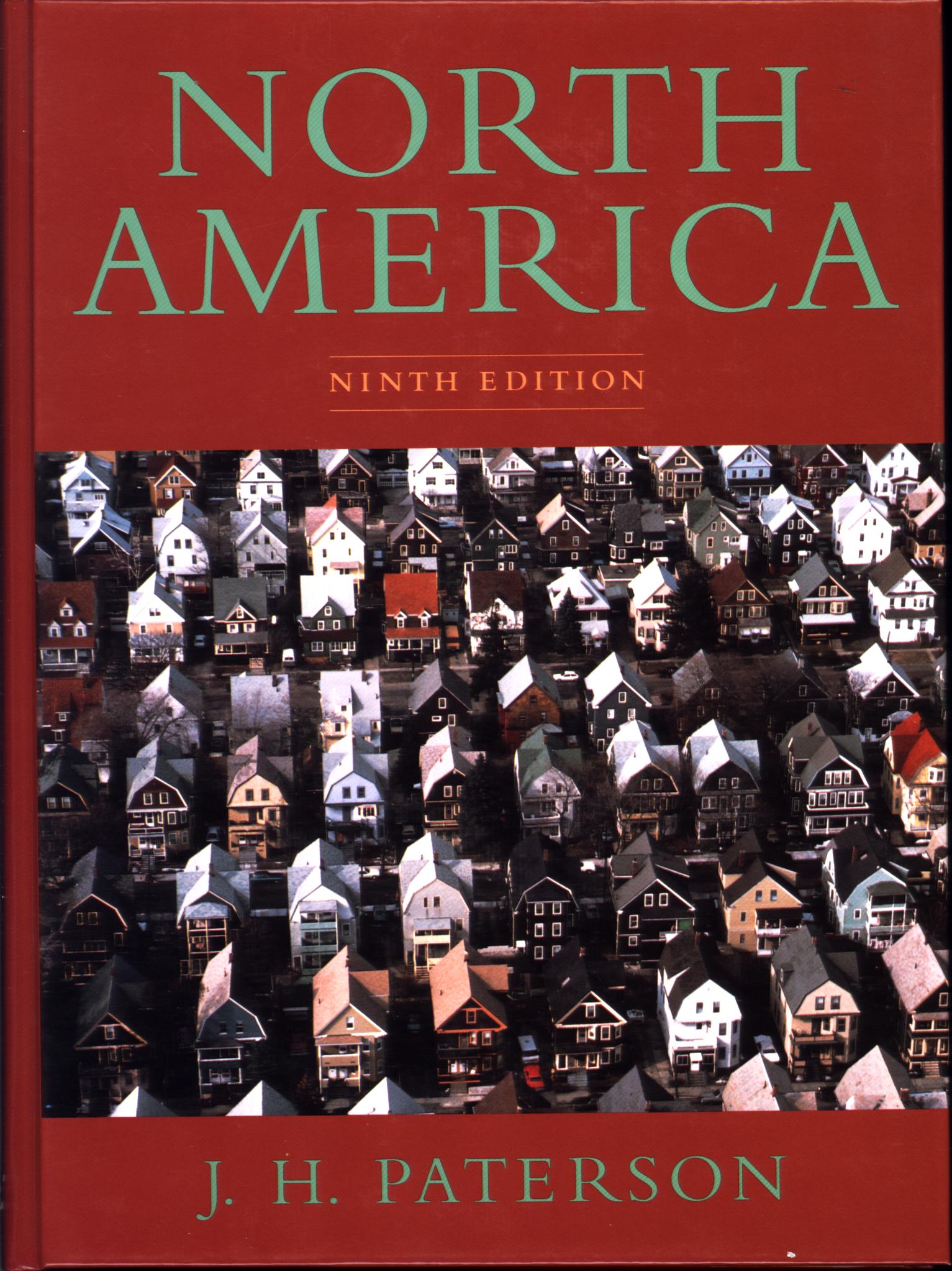 NORTH AMERICA:&nbsp;a geography of the United States and Canada. 